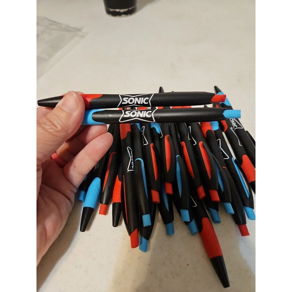 Ink Pens Lot Of 50 Retractable Click Pens Black/red Black/blue Black Ink New